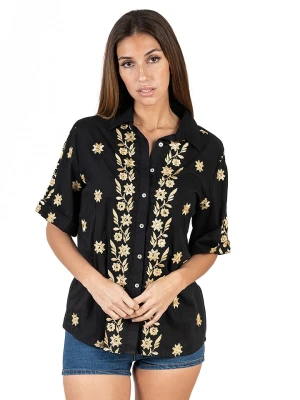 Isla Bonita by SIGRIS Bluzka w kolorze czarnym rozmiar: XL