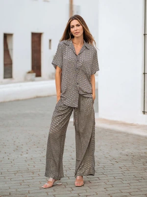 Isla Bonita by SIGRIS Koszula w kolorze czarno-żółtym rozmiar: L