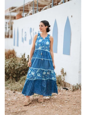 Isla Bonita by SIGRIS Sukienka w kolorze niebieskim rozmiar: XL