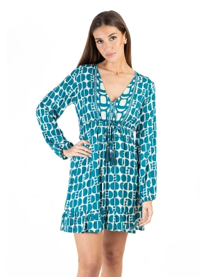 Isla Bonita by SIGRIS Sukienka w kolorze niebieskim rozmiar: XL