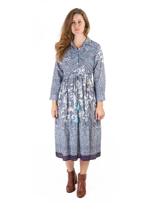 Isla Bonita by SIGRIS Sukienka w kolorze niebieskim rozmiar: XL