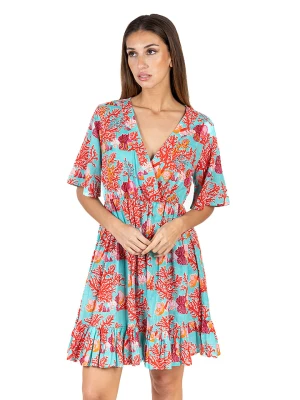 Isla Bonita by SIGRIS Sukienka w kolorze turkusowym rozmiar: XL