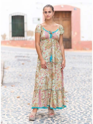 Isla Bonita by SIGRIS Sukienka w kolorze zielonym rozmiar: L