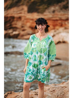 Isla Bonita by SIGRIS Sukienka w kolorze zielonym rozmiar: M