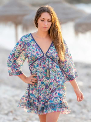 Isla Bonita by SIGRIS Sukienka ze wzorem rozmiar: L