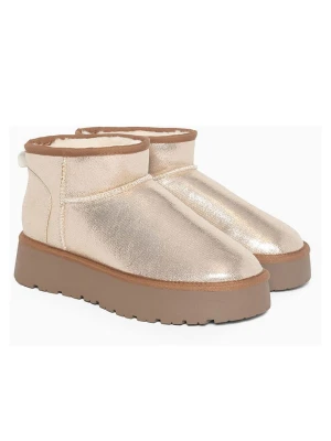 ISLAND BOOT Botki "Miley" w kolorze beżowym rozmiar: 38