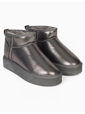 ISLAND BOOT Botki "Miley" w kolorze srebrnym rozmiar: 38