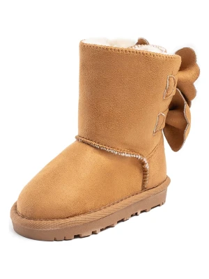 ISLAND BOOT Botki zimowe "Bowine" w kolorze jasnobrązowym rozmiar: 25