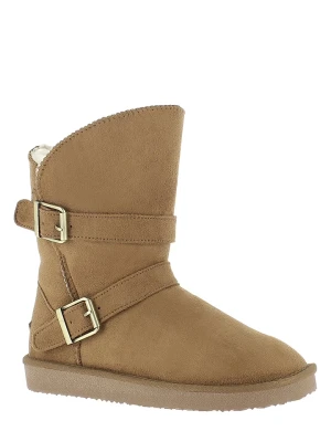 ISLAND BOOT Botki zimowe "Candace" w kolorze jasnobrązowym rozmiar: 36
