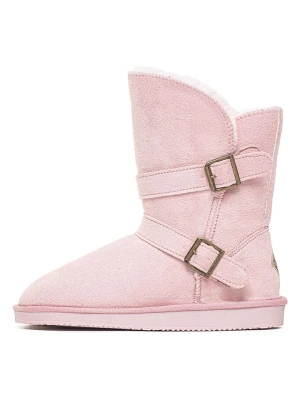ISLAND BOOT Botki zimowe "Candace" w kolorze jasnoróżowym rozmiar: 36