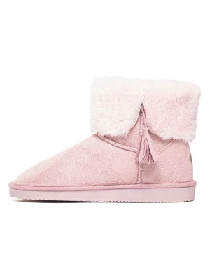ISLAND BOOT Botki zimowe "Cinnamon" w kolorze jasnoróżowym rozmiar: 39