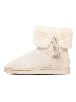 ISLAND BOOT Botki zimowe "Cinnamon" w kolorze kremowym rozmiar: 38