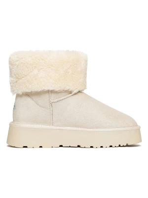ISLAND BOOT Botki zimowe "Cinnamon" w kolorze kremowym rozmiar: 41