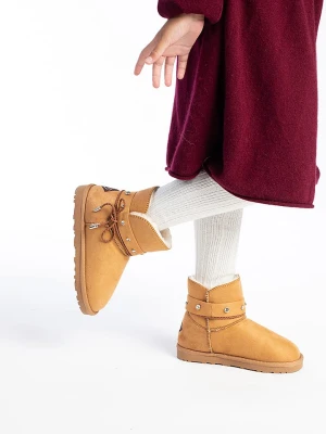 ISLAND BOOT Botki zimowe "Cristinette" w kolorze jasnobrązowym rozmiar: 31