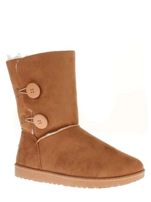 ISLAND BOOT Botki zimowe "Elisa" w kolorze jasnobrązowym rozmiar: 37