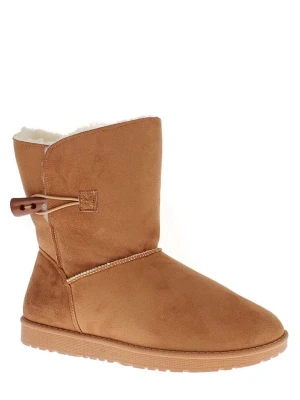 ISLAND BOOT Botki zimowe "Emmy" w kolorze jasnobrązowym rozmiar: 39