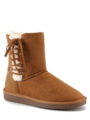 ISLAND BOOT Botki zimowe "Goldboro" w kolorze jasnobrązowym rozmiar: 36