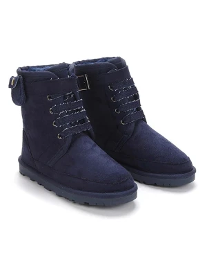 ISLAND BOOT Botki zimowe "Ishani" w kolorze granatowym rozmiar: 34