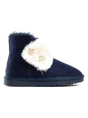 ISLAND BOOT Botki zimowe "Justine" w kolorze granatowym rozmiar: 35