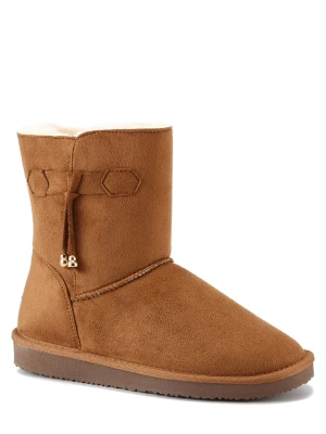 ISLAND BOOT Botki zimowe "Kinsac" w kolorze jasnobrązowym rozmiar: 41