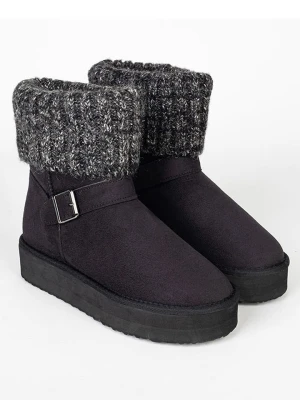 ISLAND BOOT Botki zimowe "Kourtney" w kolorze czarnym rozmiar: 40