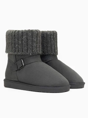 ISLAND BOOT Botki zimowe "Kourtney" w kolorze szarym rozmiar: 36