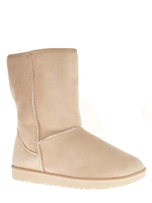 ISLAND BOOT Botki zimowe w kolorze beżowym rozmiar: 36
