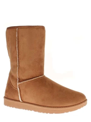 ISLAND BOOT Botki zimowe w kolorze jasnobrązowym rozmiar: 38