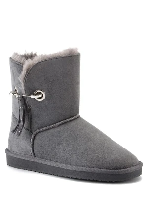 ISLAND BOOT Botki zimowe "Whale" w kolorze szarym rozmiar: 40