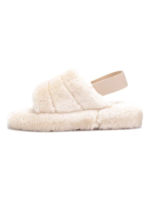 ISLAND BOOT Kapcie "Poppy" w kolorze kremowym rozmiar: 38