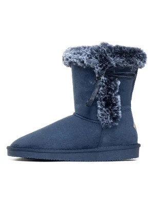 ISLAND BOOT Kozaki zimowe "Cora" w kolorze granatowym rozmiar: 38