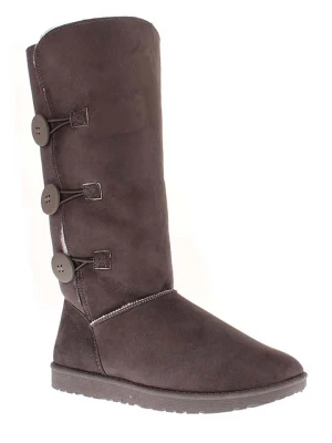 ISLAND BOOT Kozaki zimowe "Flora" w kolorze antracytowym rozmiar: 36