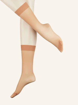 Item m6 Delikatne Podkolanówki Invisible 15 beige