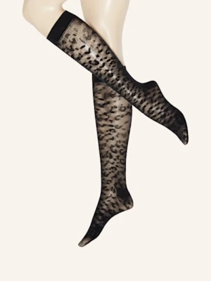 Item m6 Podkolanówki Translucent 20 schwarz