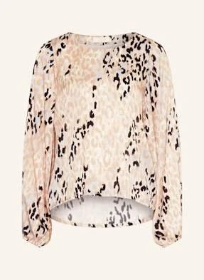 Ivi Collection Bluzka Z Jedwabiu beige