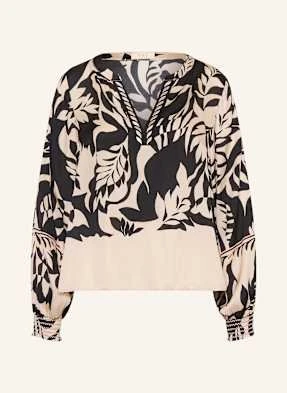 Ivi Collection Bluzka Z Jedwabiu beige