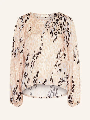 Ivi Collection Bluzka Z Jedwabiu beige