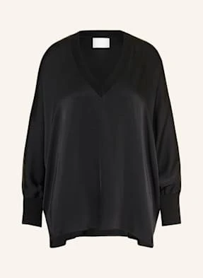 Ivi Collection Bluzka Z Jedwabiu schwarz