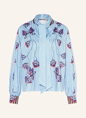 Ivi Collection Bluzka Ze Zdejmowaną Wstążką blau