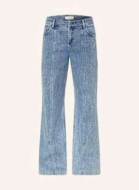 Ivi Collection Jeansy Straight blau