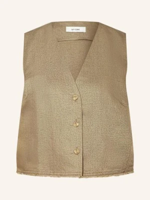 Ivy Oak Kamizelka Tala Ann Z Dodatkiem Lnu gruen