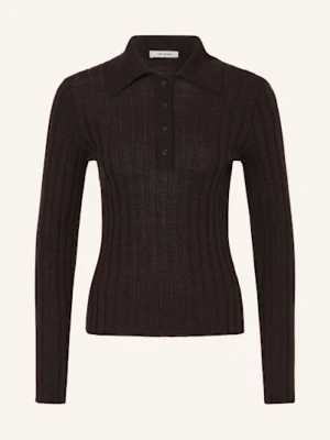 Ivy Oak Koszulka Polo Z Dzianiny Frederika braun