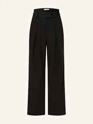 Ivy Oak Spodnie Marlena Peony Rose schwarz