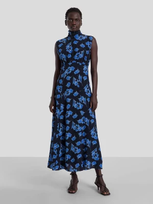 IVY & OAK Sukienka "Maribella" w kolorze czarno-niebieskim rozmiar: 34