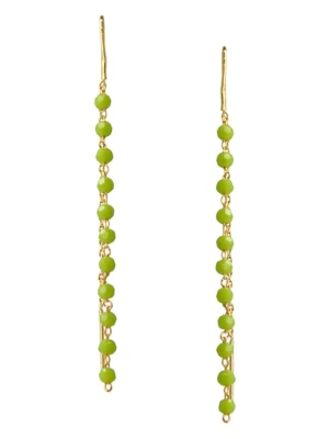 ivy Pozłacane kolczyki z kryształami rozmiar: onesize