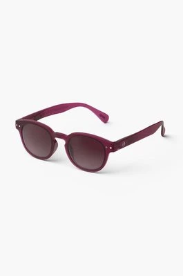 IZIPIZI okulary przeciwsłoneczne dziecięce JUNIOR SUN #c kolor fioletowy #c