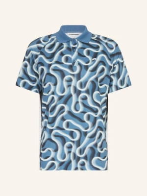 J.Lindeberg Funkcjonalna Koszulka Polo blau