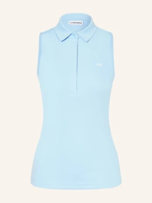 J.Lindeberg Funkcjonalna Koszulka Polo blau