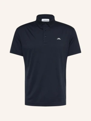 J.Lindeberg Funkcjonalna Koszulka Polo blau