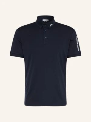 J.Lindeberg Funkcjonalna Koszulka Polo blau